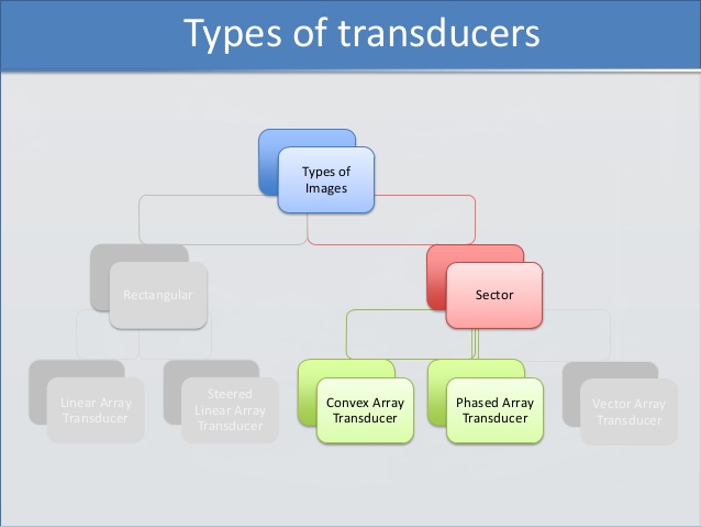 ultrasound transducer types