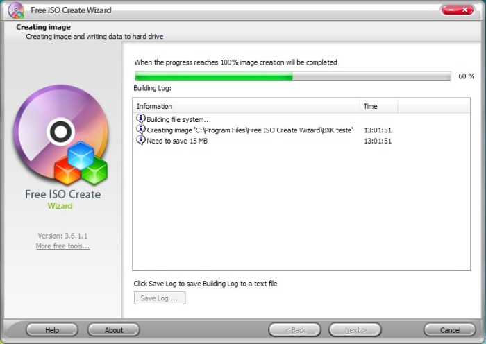 free iso create wizard